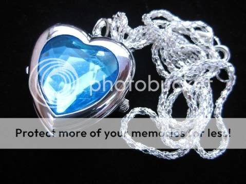 !! Heart Necklace Pendant Watch !! Great Gift !!