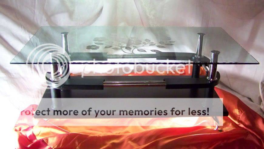 NEW Glass Coffee Cocktail Modern Unique Retro Table 912