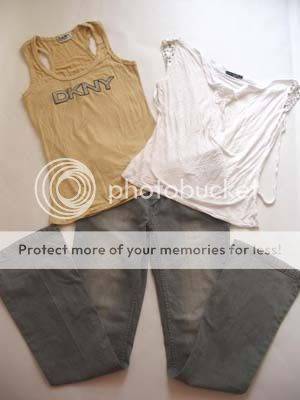 FUNKY TWO TOPS+ JEANS COMBO!!!
