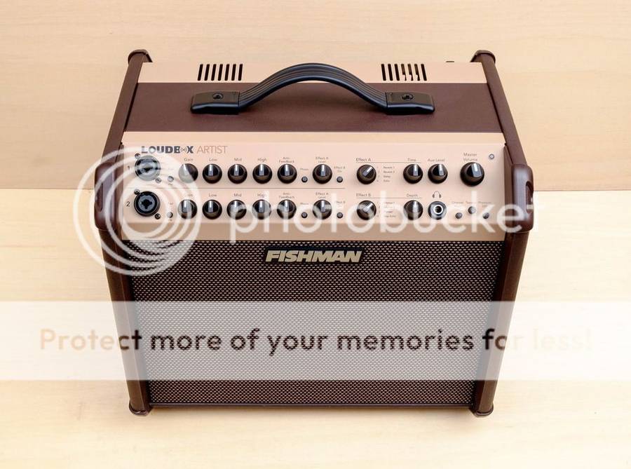 Fishman Loudbox Artist Acoustic Guitar Amplifier PRO-LBX-EX6 PRO-LBX-600 Taylor Martin Fender Gibson