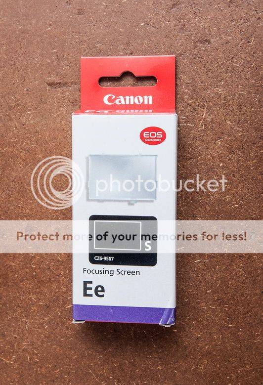 Canon Ee-S Super Precision Focusing Screen for 5D MkI *Mint Condition* Ees Full Frame Classic