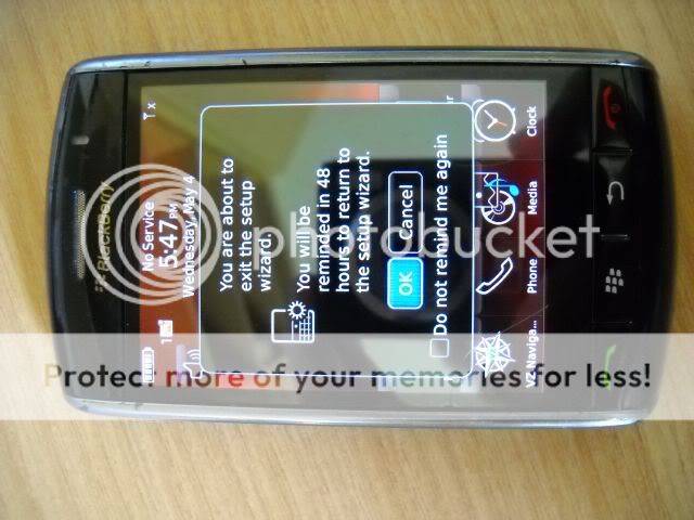 Blackberry STORM 9530 *cracked screen*