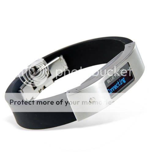 Bluetooth Bracelet with Vibration and LCD Display