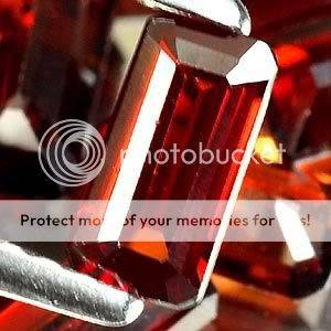 AAA 4.81Ct.*(10pcs) Top Red Octagon Cut Garnet Gemstone LOT - SHIPPED FROM WITHIN SOUTH AFRICA