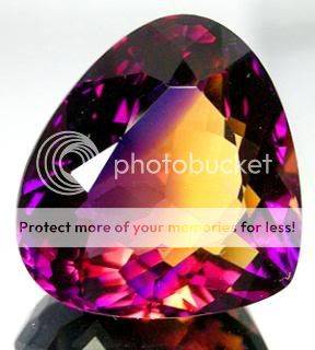 SENSATIONAL!!! 25.53ct.Rich AAA Bi-Colour Bolivian Ametrine Gemstone  - 100% Money back guarantee!!