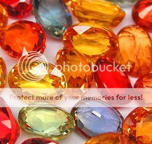 **SA SHIPPING!** 6.70ct.AAA Mixed-colour Sapphire 4x3mm Oval LOT! - SHIPPED FROM WITHIN SA!!!