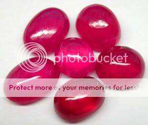 10.98Cts. *** 6 Pieces*** Rich Pigeon Blood Red African Ruby Lot - SHIPPING WITHIN SOUTH AFRICA