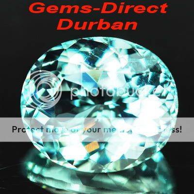 AAA - 4.00 CT - OVAL CUT - SANTA MARIA AQUAMARINE - SHIPPED FROM WITHIN SA!!