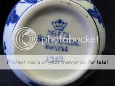 Delft mini vase