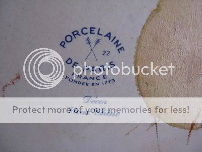Porcelaine De Paris,porcelain pan