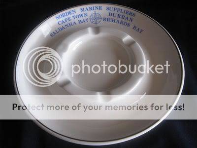 Porcelain ashtray from South Africa, http://www.bidorbuy.co.za/seller/930652/ELLE07