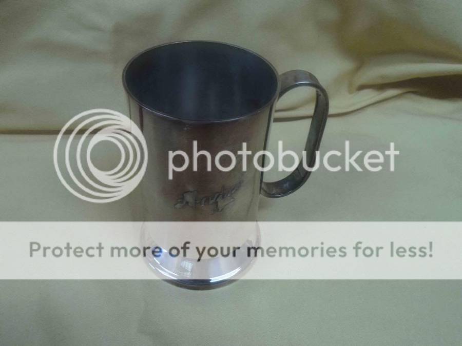 Silver Plated Beer Mug