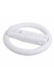 Racing White Steering Wheel For Wii