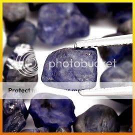 ***88 Piece***0.50 - 2.50 Cts**(100.40Cts. Total) Natural Rough African Sapphire Gemstone LOT!
