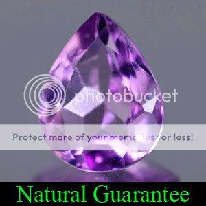 Stunning! 1.88 Ct. Calibrate Size Pear Natural Purple Amethyst