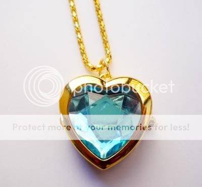 AMAZING JEWEL COLOURED HEART WATCH PENDANT! LIMITED STOCK!