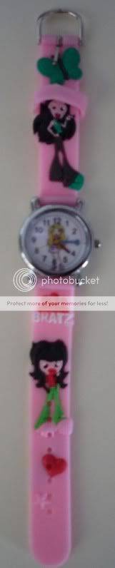 Pretty Pink Girly Kids Watch