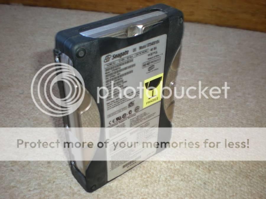 40 GB IDE Harddrive!