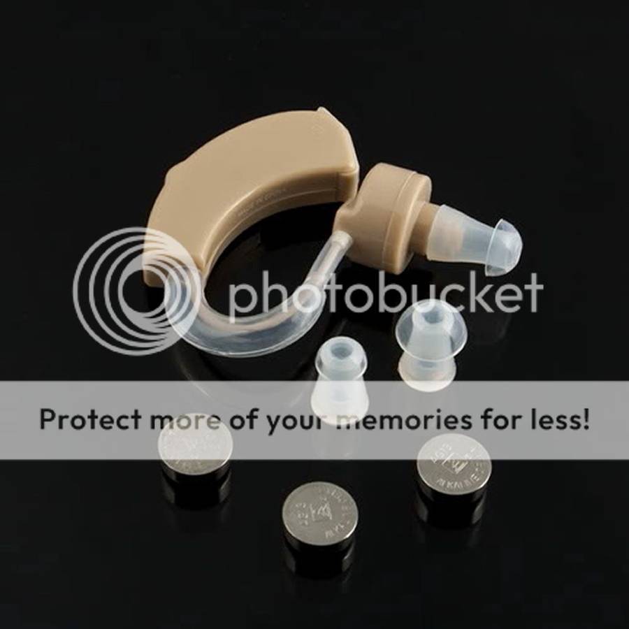 Behind The Ear Sound Amplifier Hearing Aid. Very low price for such quality!