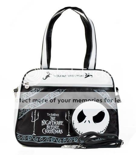PP23 Black Nightmare Before Christmas Hand Carry HandBags Bags 36cm (W) x 25cm (H) x 8cm (D)