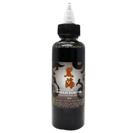 High Quality Pro KOKKAI SUMI Black Ink 4OZ,Tattoo industry-favorite KOKKAI SUMI Black Ink.