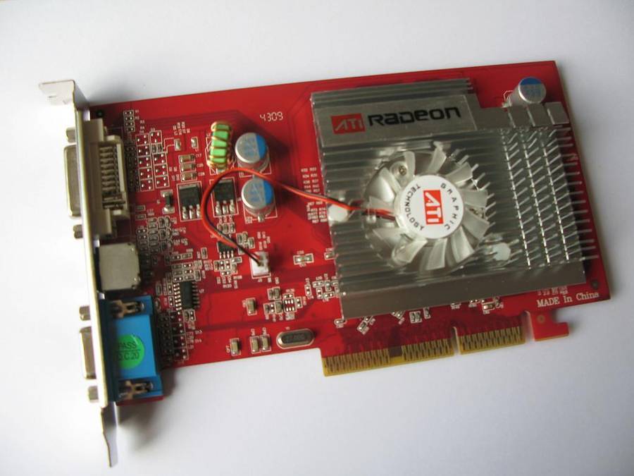 Brand New # ATI Radeon 9550  Graphics Card  # 256MB # Fengye # InStock #