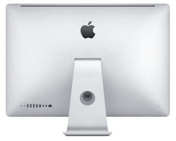 Rear of 27-inch iMac