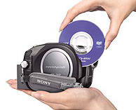 The Sony DCR-DVD203