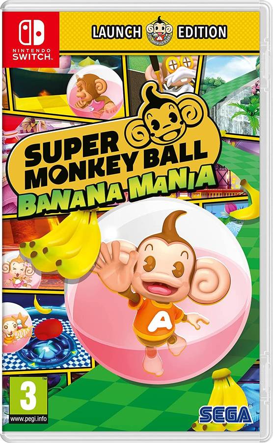 Super Monkey Ball Banana Mania - Launch Edition (Nintendo Switch)