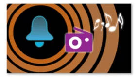 Wake up to radio or a buzzer