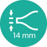 Slim styling nozzle
