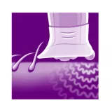 Active hair lift attachment