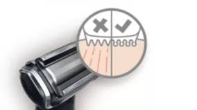 Skin friendly shaver