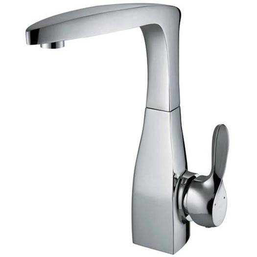 Ultra Stylish Modern Single Lever Kitchen Sinks Mixer Taps Swivel Spout Chrome New