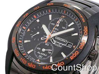 Seiko Alarm Chronograph Tachymeter Watch SNAB97P1 | NEW