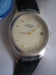 NEW ROTARY DOLPHIN STANDARD LADIES *GOLD-PLATED* WATCH