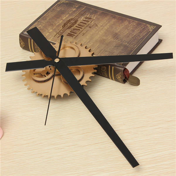 Vintage DIY Clock Mechanism Clock Movement Retro Gear Large Wall Clock Home Decor