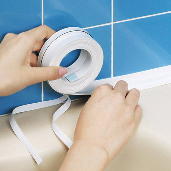 Kitchen Bathroom Wall Sealing Tape Waterproof Mold Proof Adhesive Tape *Free Shipping