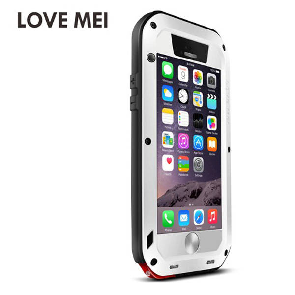 LOVE MEI Aviation Aluminum Alloy Full Body Case For iPhone 6
