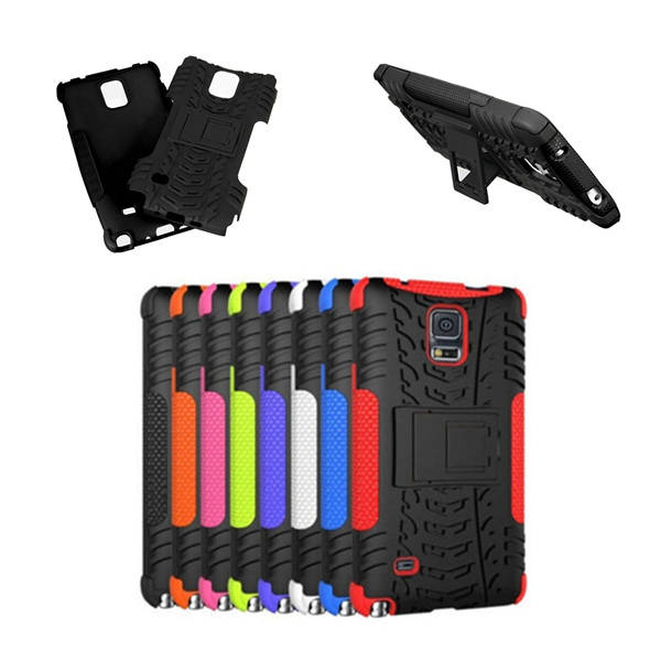 2 In 1 Heavy Duty Rugged Case For Samsung Galaxy Note 4 N9100