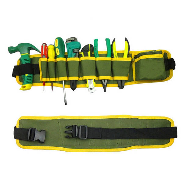 Multifunction Canvas Gardening Tools Bags Maintenance Waist Toolkit