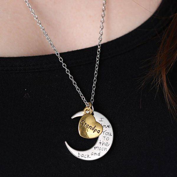 Family Member Letter Necklace