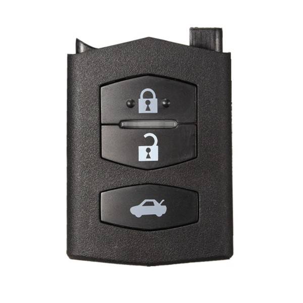3 Button Remote Key Fob Case Shell For Mazda 3 6 MX-5 RX-8 CX7 NO Blade