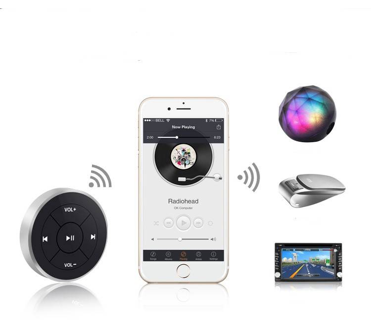 BT-005 12M Bluetooth Media Button Support ISO Bluetooth 3.0 Android OS 4.0