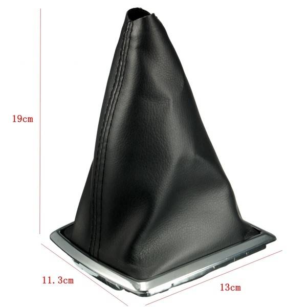 5 Speed Gear Shift Knob Gearstick Gaitor Gaiter Boot Cover For Ford Focus