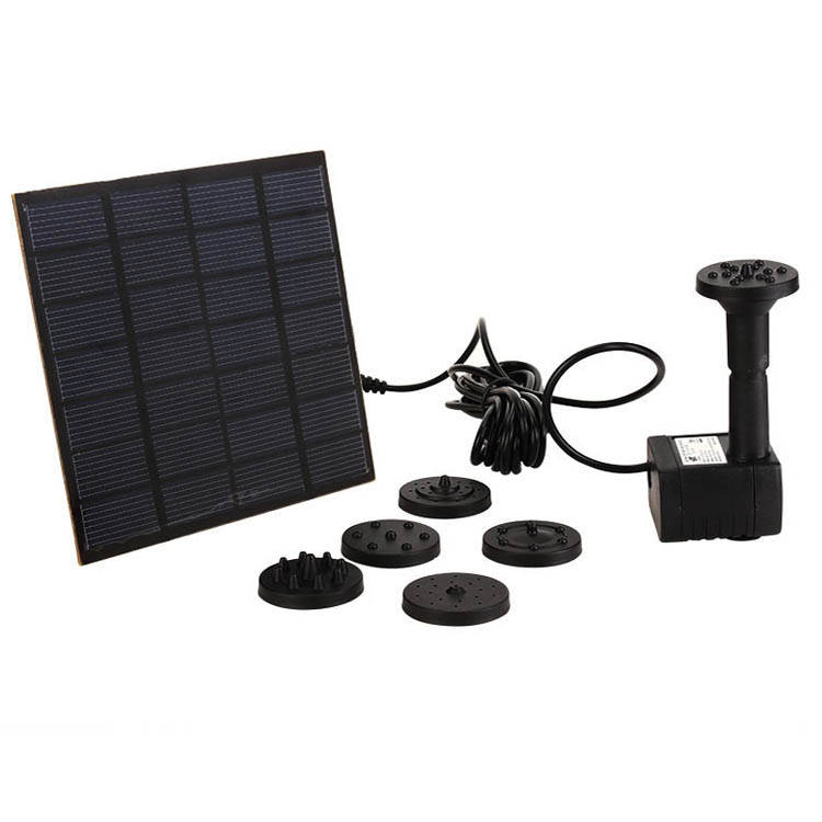 garden solar brushless foutain