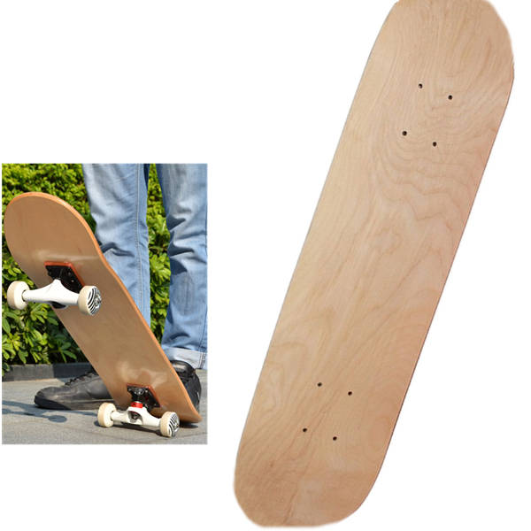 9 Layers Panel Canadian Maple Non-Slip Skateboard Deck Longboards Deck