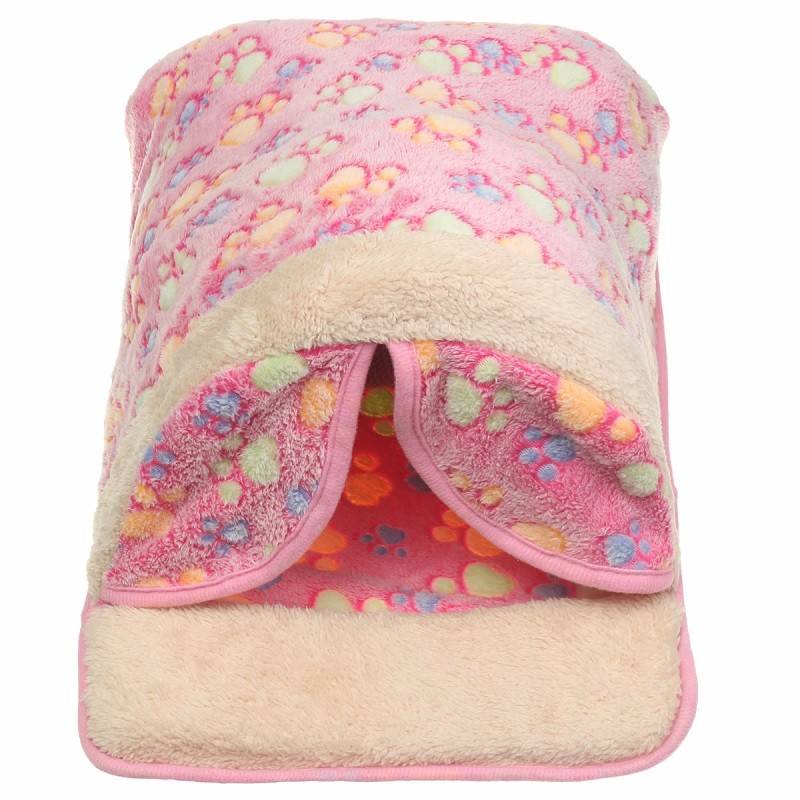 Pet Dog Cat Bed Puppy Cotton Pet Nest Sleeping Warm Cushion Pad House Hut Basket Kennel Sofa Bed