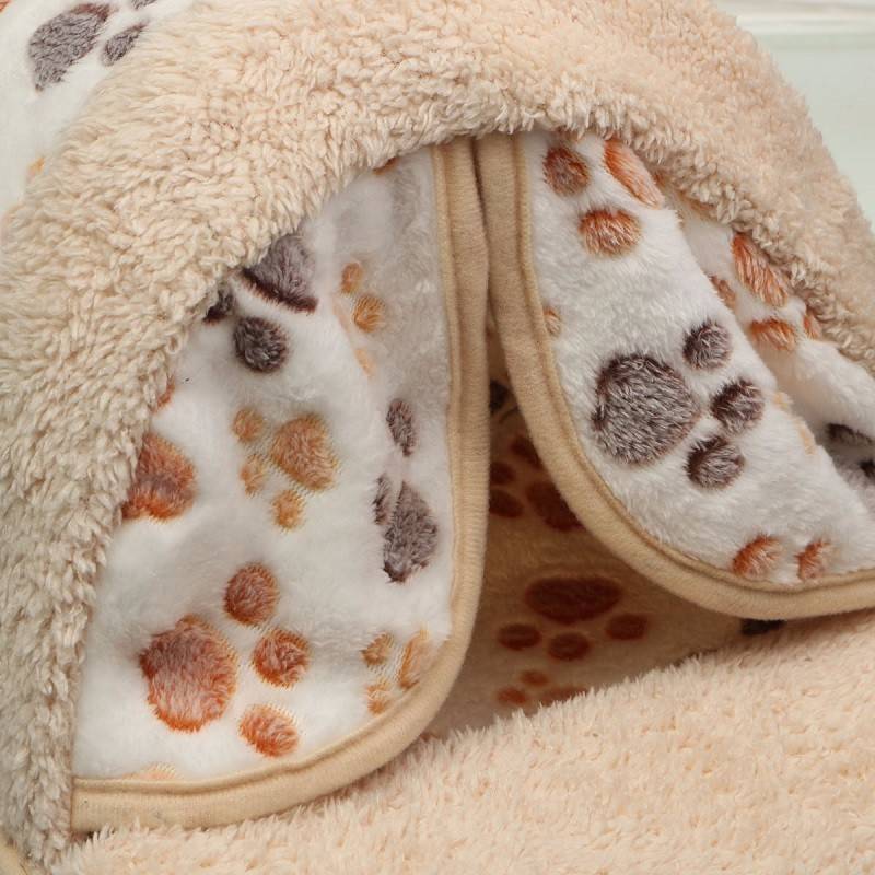 Pet Dog Cat Bed Puppy Cotton Pet Nest Sleeping Warm Cushion Pad House Hut Basket Kennel Sofa Bed