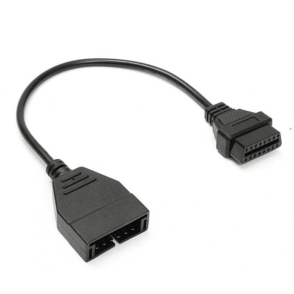 12 Pin to OBD1 OBD2 16 Pin Convertor Adapter Cable for GM Diagnostic Scanner Car